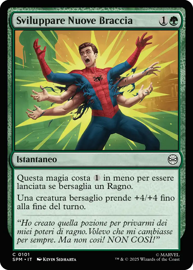 Sviluppare Nuove Braccia 0101 C FOIL