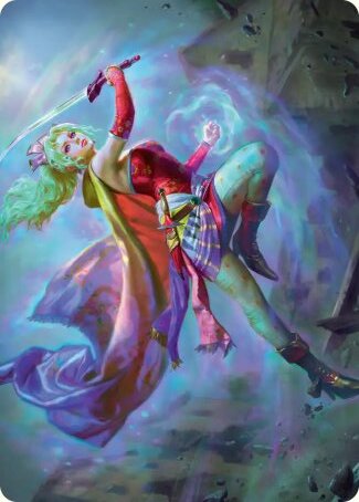 Terra, Messaggera di Speranza-A20-(Gold-Stamped) -firmata