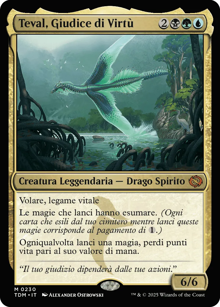 Teval, Giudice di Virtù-M0230-FOIL