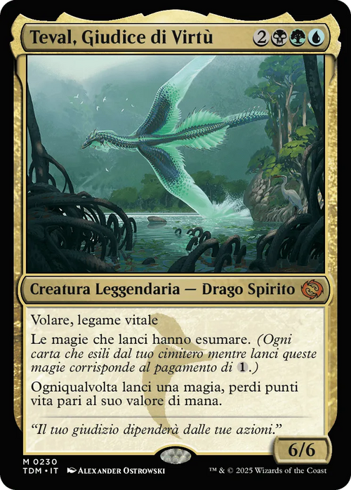 Teval, Giudice di Virtù-M0230-FOIL