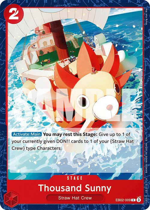 Thousand Sunny - Extra Booster Anime 25th Collection (EB-02) 009-C