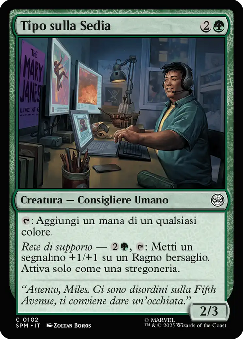 Tipo sulla Sedia 0102 C FOIL