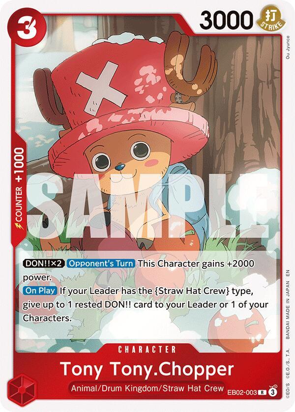 Tony Tony.Chopper - Extra Booster Anime 25th Collection (EB-02) 003-Foil