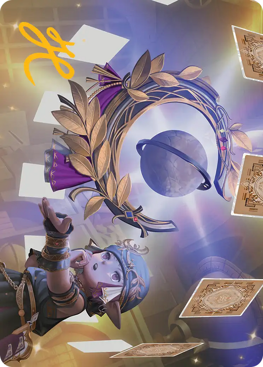 Torquetum dell’Astrologo-A 04-(Gold-Stamped)-firmata