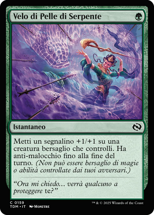 Velo di Pelle di Serpente-C0159-FOIL