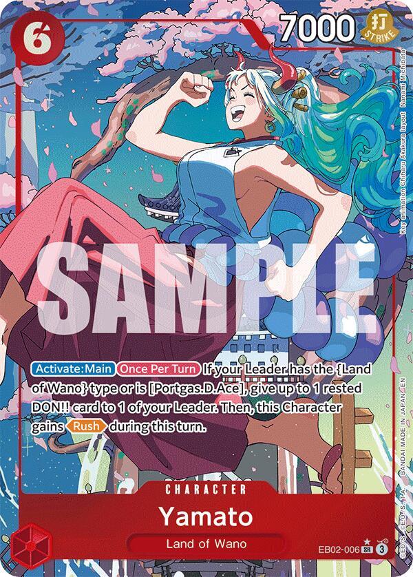 Yamato (Alternate Art) - Extra Booster Anime 25th Collection (EB-02) 006