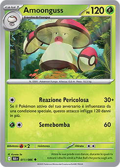 11/086-BLK-Amoonguss 	-	non comune	-	Near-mint	-	luce nera	-	ita	-	reverse	poke ball