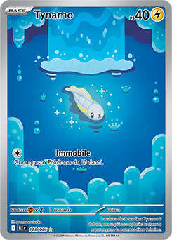 Tynamo 	-	rara illustrazione	-	Near-mint	-	luce nera	-	ita	-	special