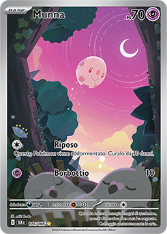 Munna 	-	rara illustrazione	-	Near-mint	-	luce nera	-	ita	-	special