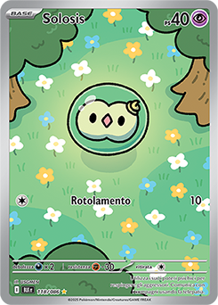 118/086-BLK-Solosis 	-	rara illustrazione	-	Near-mint	-	luce nera	-	ita	-	special