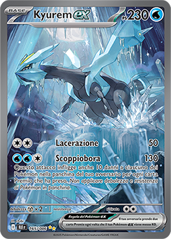 Kyurem-ex 	-	rara ill.speciale	-	Near-mint	-	luce nera	-	ita	-	full art