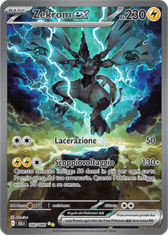 Zekrom-ex 	-	rara ill.speciale	-	Near-mint	-	luce nera	-	ita	-	full art