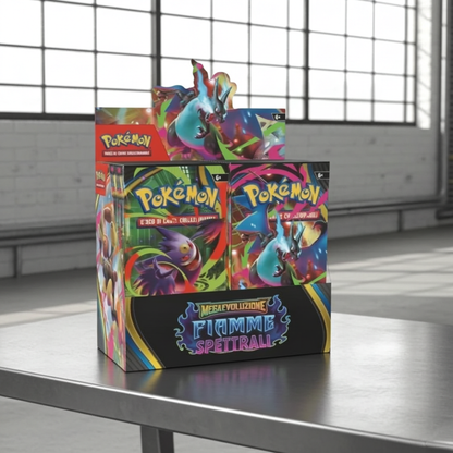 Pokèmon-Megaevoluzione - Fiamme Spettrali - Display da 36 Buste (ITA)