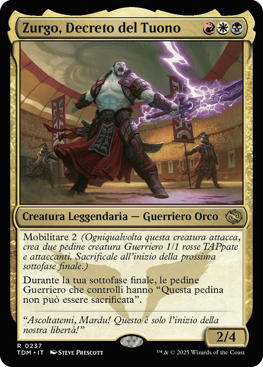 Zurgo, Decreto del Tuono-R0237-FOIL