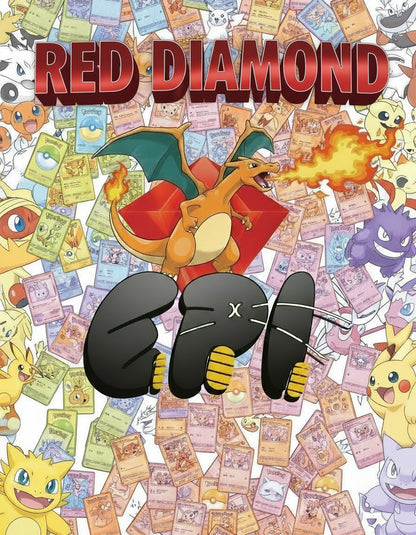 E.P.I.- Box - RED DIAMOND - POKEMON