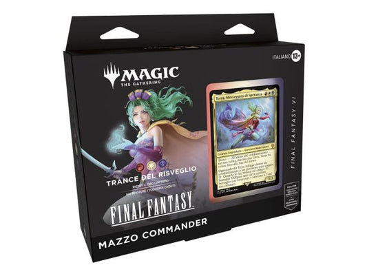 Magic  "the gathering" Final  Fantasy Commander- Trance del risveglio/ messaggera di speranza (ITA)
