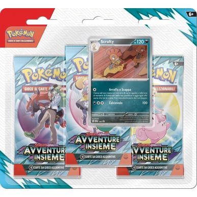 pokemon-blister-3-bustine-1-carta-promo-scrafty-yanmega-scarlatto-e-violetto-avventure-insieme-ita